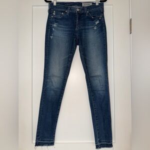 AG Adriano Goldschmied Dark Blue Skinny Jeans